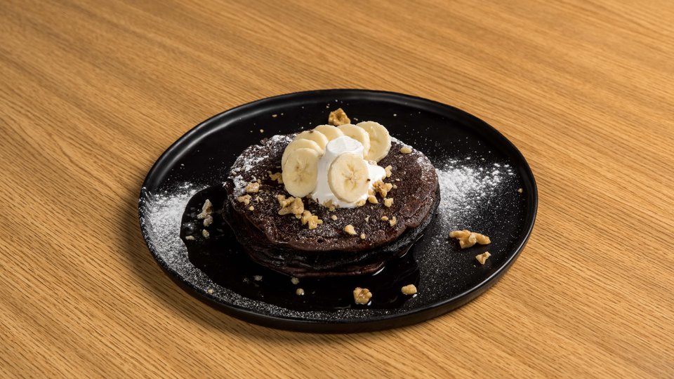 Pancakes με Χαρουπάλευρο